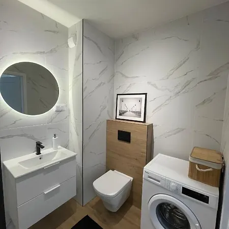 公寓 Letnica - Apartament Nad Morzem 格但斯克